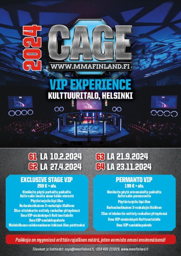 CAGE VIP Helsinki