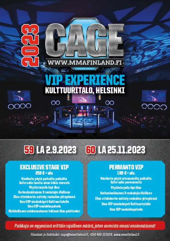 CAGE VIP Helsinki